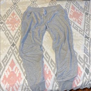 Light gray joggers
